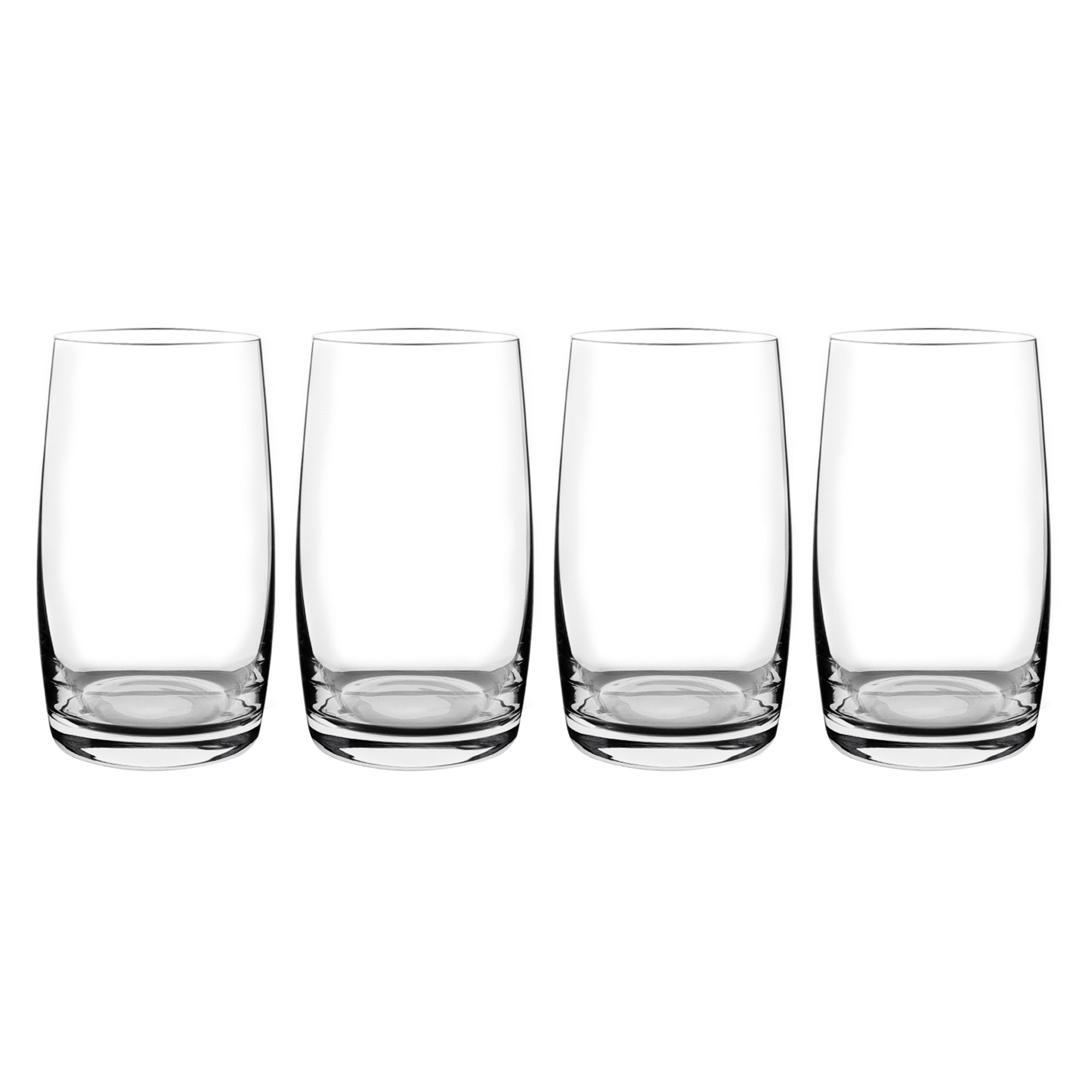 CONSOL SIGNATURE VIENNA CRYSTAL TALL TUMBLER 4PK, 380ML