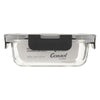 CONSOL MADRID RECT. STORAGE CONTAINER WITH VENTED CLIP ON LID, 370ML