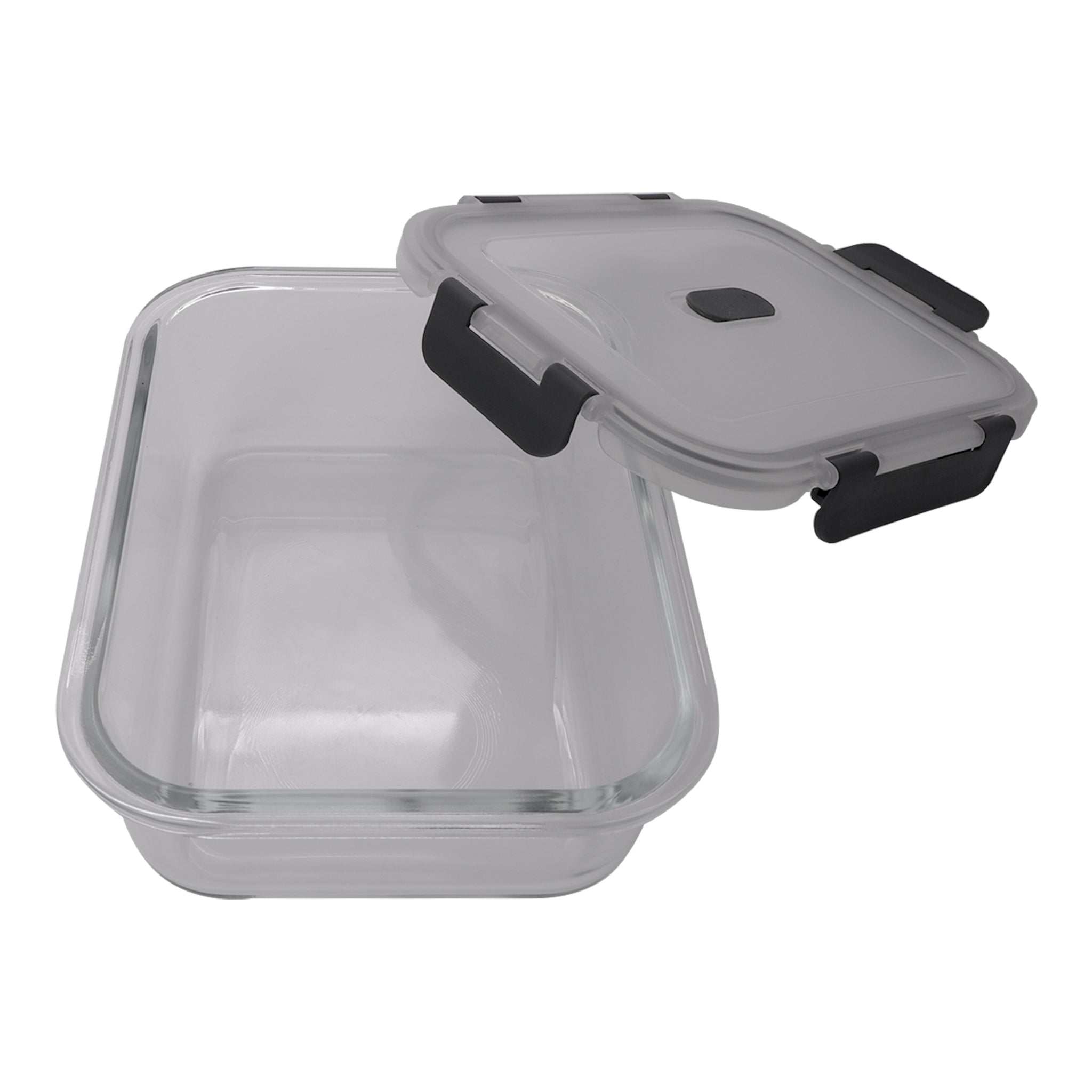 CONSOL MADRID STORAGE CONTAINERS WITH CLIP ON VENTED LIDS VALUE 3PK SET, 1L & 630ML & 370ML