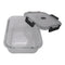 CONSOL MADRID STORAGE CONTAINERS WITH CLIP ON VENTED LIDS 3PCE VALUE PACK, (1LT & 630ML & 370ML)
