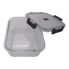 CONSOL MADRID STORAGE CONTAINERS WITH CLIP ON VENTED LIDS 3PCE VALUE PACK, (1LT & 630ML & 370ML)