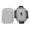 CONSOL MADRID STORAGE CONTAINERS WITH CLIP ON VENTED LIDS 3PCE VALUE PACK, (1LT & 630ML & 370ML)