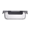 CONSOL MADRID RECT. STORAGE CONTAINER WITH VENTED CLIP ON LID, 630ML