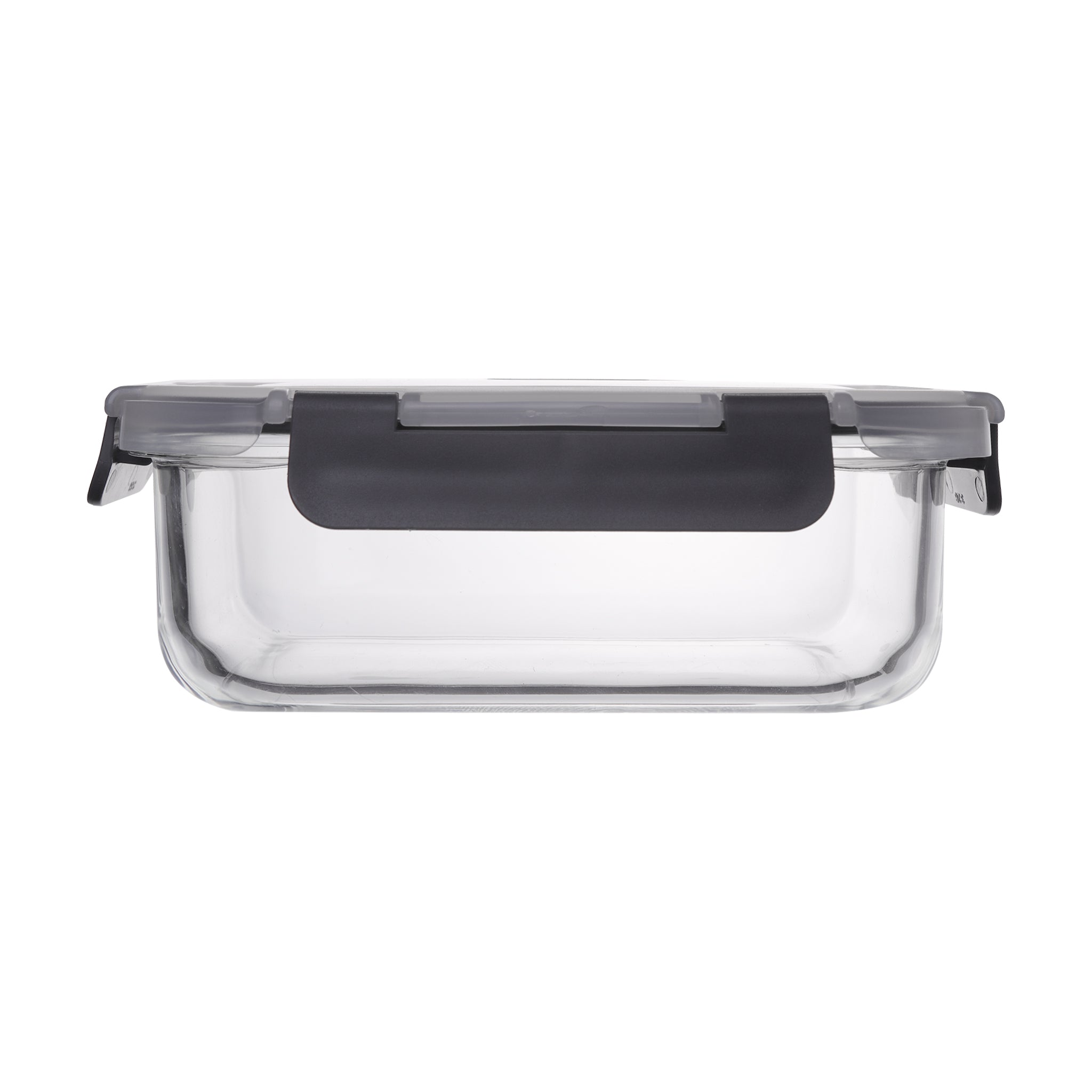 CONSOL MADRID RECT. STORAGE CONTAINER WITH VENTED CLIP ON LID, 630ML