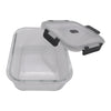 CONSOL MADRID STORAGE CONTAINERS WITH CLIP ON VENTED LIDS VALUE 4PK - 1.5L l 1L l 630ML l 370ML