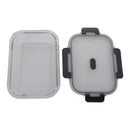 CONSOL MADRID RECT. STORAGE CONTAINER WITH VENTED CLIP ON LID, 630ML (176X132X64MM)