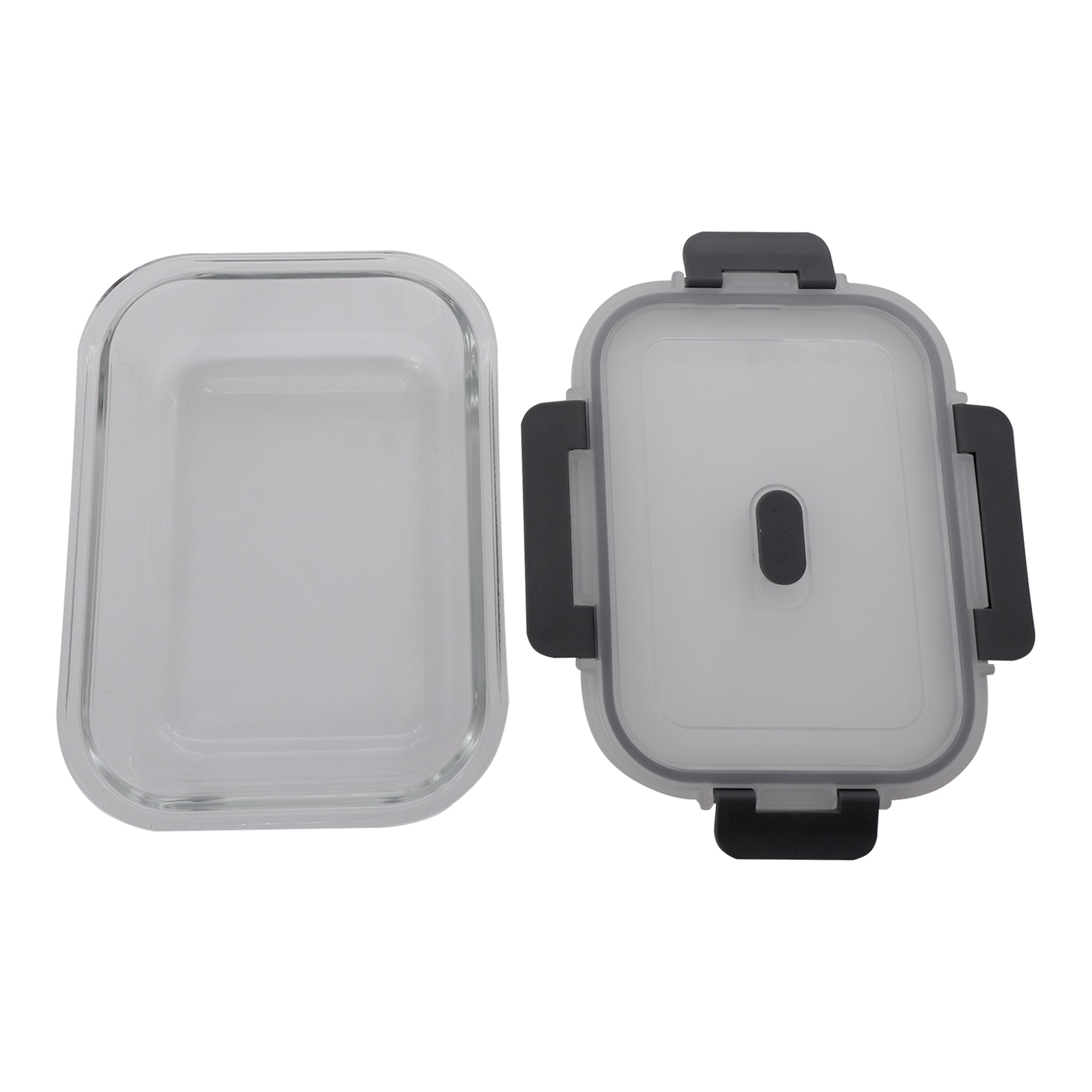 CONSOL MADRID STORAGE CONTAINERS WITH CLIP ON VENTED LIDS VALUE 4PK - 1.5L l 1L l 630ML l 370ML
