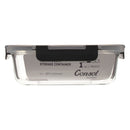 CONSOL MADRID RECT. STORAGE CONTAINER WITH VENTED CLIP ON LID, 1LT (207X154X70MM)