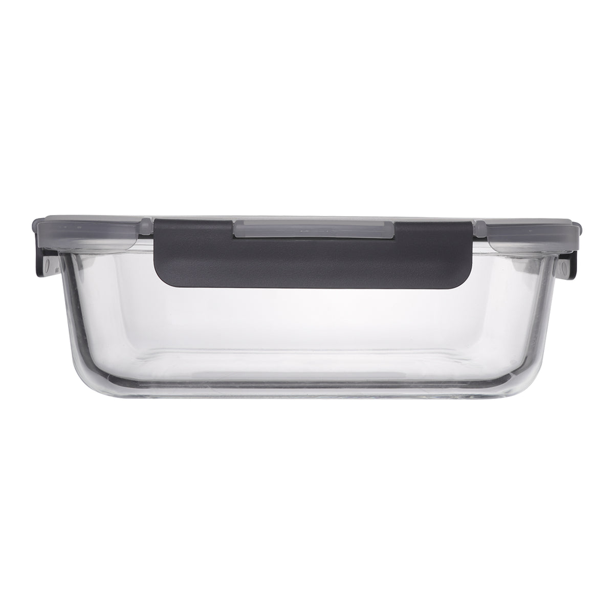 CONSOL MADRID RECT. STORAGE CONTAINER WITH VENTED CLIP ON LID, 1L