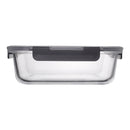 CONSOL MADRID RECT. STORAGE CONTAINER WITH VENTED CLIP ON LID, 1LT (207X154X70MM)