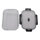CONSOL MADRID RECT. STORAGE CONTAINER WITH VENTED CLIP ON LID, 1LT (207X154X70MM)