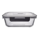 CONSOL MADRID RECT. STORAGE CONTAINER WITH CLIP ON VENTED LID, 1.5LT (230X175X76MM)