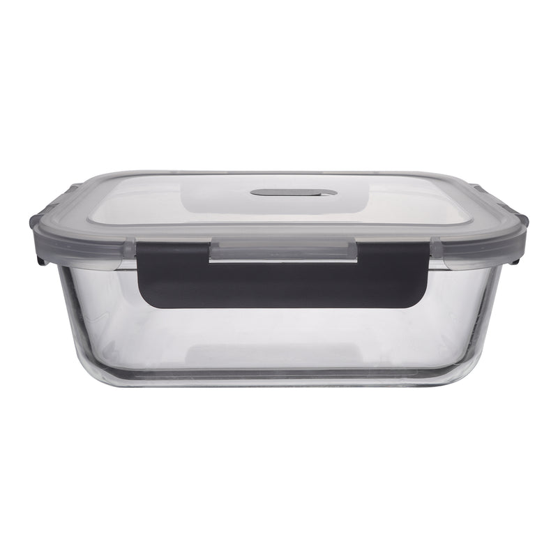 CONSOL MADRID RECT. STORAGE CONTAINER WITH CLIP ON VENTED LID, 1.5LT (230X175X76MM)