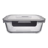 CONSOL MADRID RECT. STORAGE CONTAINER WITH CLIP ON VENTED LID, 1.5LT (230X175X76MM)