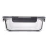 CONSOL MADRID RECT. STORAGE CONTAINER WITH CLIP ON VENTED LID, 1.5LT (230X175X76MM)
