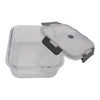 CONSOL MADRID RECT. STORAGE CONTAINER WITH CLIP ON VENTED LID, 1.5L