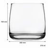 REGENT WHISKEY TUMBLER 6PK, 375ML