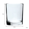 REGENT WHISKEY GLASS TUMBLER, 335ML