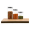 CONSOL CHICAGO CANISTERS WITH ST STEEL LIDS 3 PIECE SET, (170/220/275X115MM DIA)