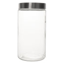 CONSOL CHICAGO CANISTERS WITH ST STEEL LIDS 3 PIECE SET, (170/220/275X115MM DIA)