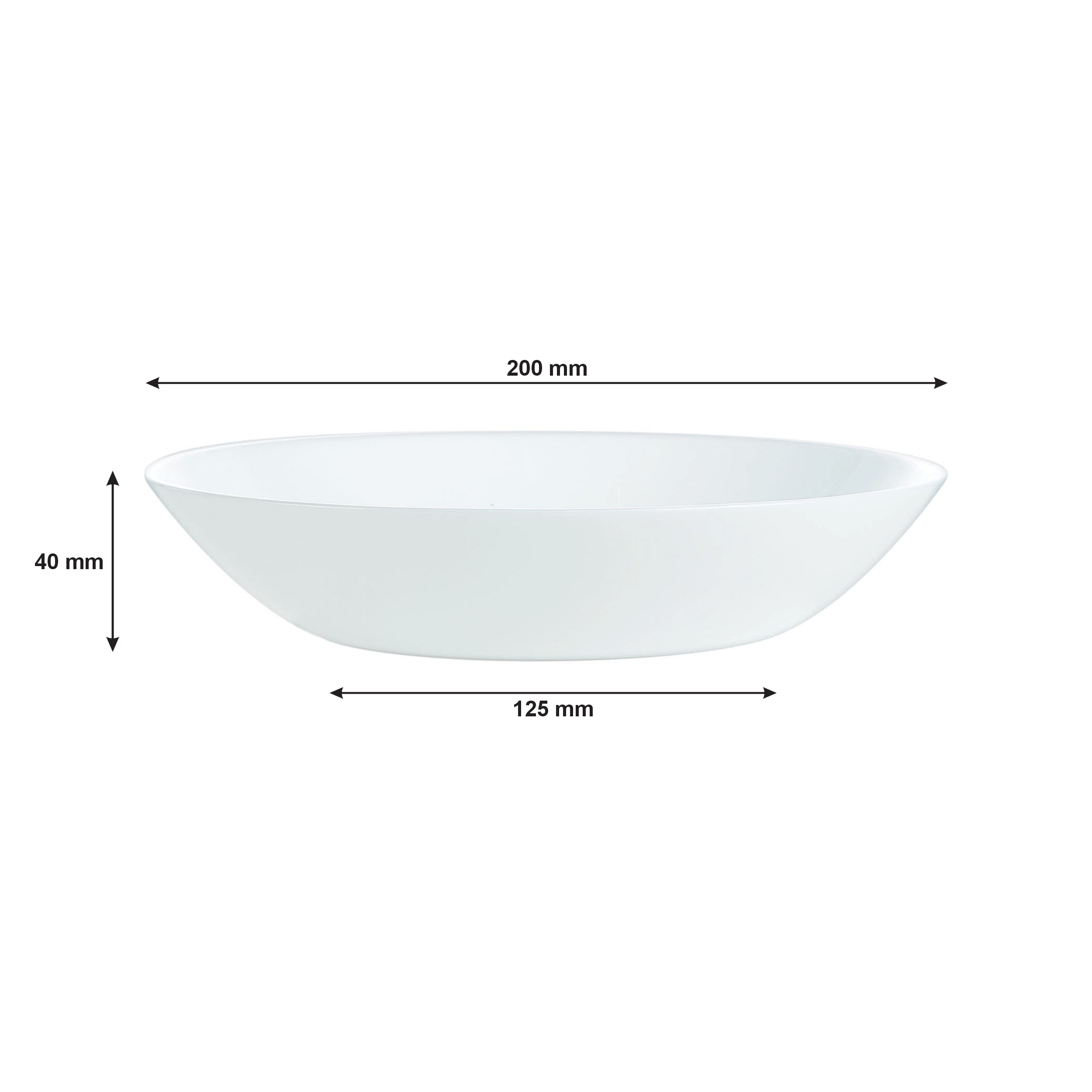 CONSOL OPAL DINNERWARE 12PCS SET