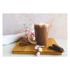 REGENT BULLET SHAPE LATTE GLASS MUG, 350ML