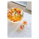 CONSOL GENOA GLASS SERVING BOWL WITH 3 SECTIONS, 250MM DIA