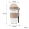CONSOL LUGO LAYER LUX CUP WITH BEIGE PLASTIC LID AND GREY SPOON, 480ML