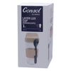 CONSOL LUGO LAYER LUX CUP WITH BEIGE PLASTIC LID AND GREY SPOON, 480ML