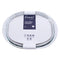 CONSOL TOLEDO OVAL RIBBED GLASS CASSEROLE WITH LID, 3.5 L