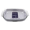 CONSOL VIGO RECTANGULAR GLASS BAKING DISH WITH GREY PLASTIC LID, 2.7L