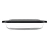 CONSOL VIGO RECTANGULAR GLASS BAKING DISH WITH GREY PLASTIC LID, 2.7L
