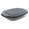 CONSOL VIGO RECTANGULAR GLASS BAKING DISH WITH GREY PLASTIC LID, 2.7L