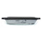 CONSOL VIGO RECTANGULAR GLASS BAKING DISH WITH GREY PLASTIC LID, 3.8L