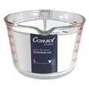 CONSOL PALMA MEASURING JUG BOROSILICATE WITH GREY COVER, 500ML (90X185X129MM DIA)