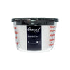 CONSOL PALMA MEASURING JUG BOROSILICATE WITH GREY COVER, 500ML