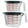 CONSOL PALMA MEASURING JUG BOROSILICATE WITH GREY COVER, 1L