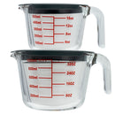 CONSOL PALMA MEASURING JUG BOROSILICATE WITH GREY COVER, 1L