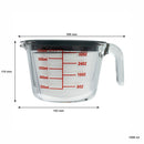 CONSOL PALMA MEASURING JUG BOROSILICATE WITH GREY COVER, 1L