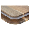 CONSOL VALENCIA RECT. FOOD STORAGE CONTAINER WITH ACACIA LIDS, 370ML (150X108X54MM)