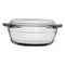 CONSOL CORDOBA ROUND GLASS CASSEROLE WITH LID, 2.1 L