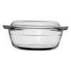 CONSOL CORDOBA ROUND GLASS CASSEROLE WITH LID, 2.1 L