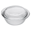 CONSOL CORDOBA ROUND GLASS CASSEROLE WITH LID, 2.1 L