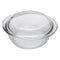 CONSOL CORDOBA ROUND GLASS CASSEROLE WITH LID, 2.1 L