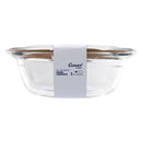 CONSOL CORDOBA ROUND GLASS CASSEROLE WITH LID, 2.1 L