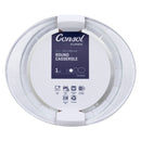 CONSOL CORDOBA ROUND GLASS CASSEROLE WITH LID, 2.1 L