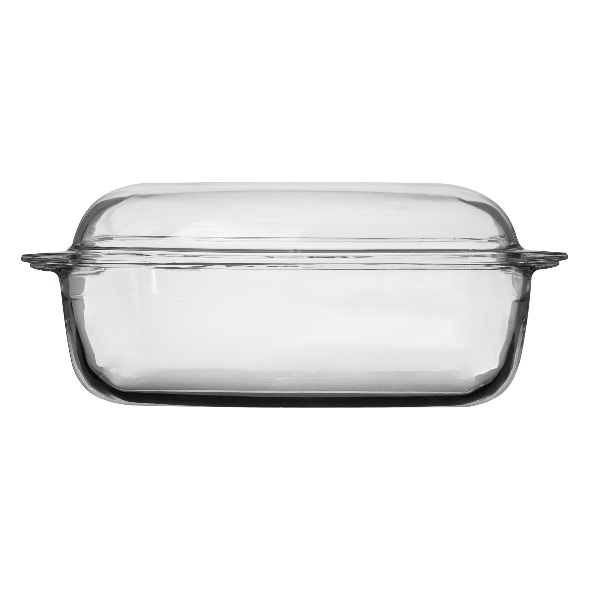 CONSOL CORDOBA RECTANGULAR GLASS CASSEROLE WITH LID, 4.5L