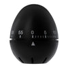 REGENT EGG TIMER ABS PLASTIC BLACK, 70X60MM DIA