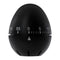 REGENT EGG TIMER ABS PLASTIC BLACK, 70X60MM DIA