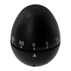 REGENT EGG TIMER ABS PLASTIC BLACK, 70X60MM DIA